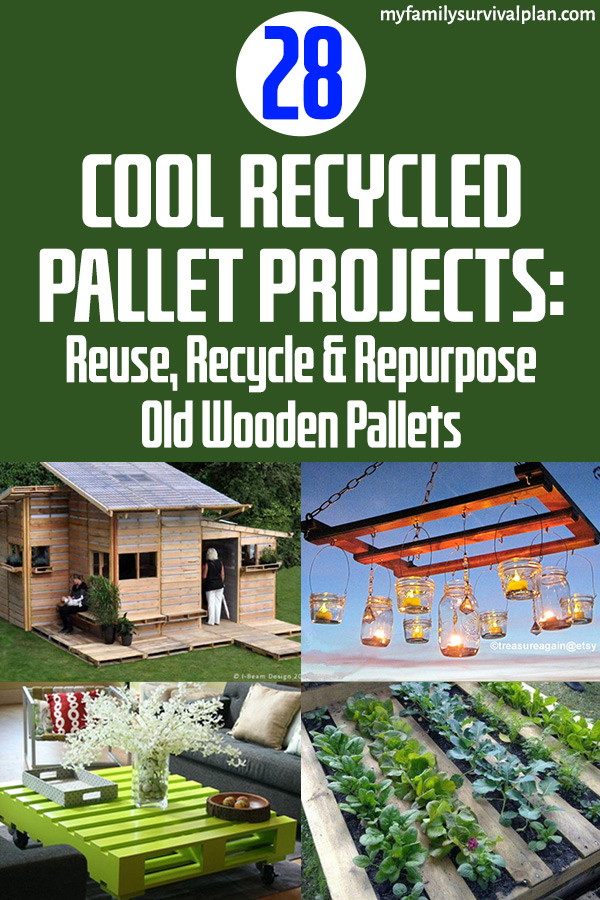 28 Cool Recycled Pallet Projects Reuse, Recycle & Repurpose Old Wooden Pallets