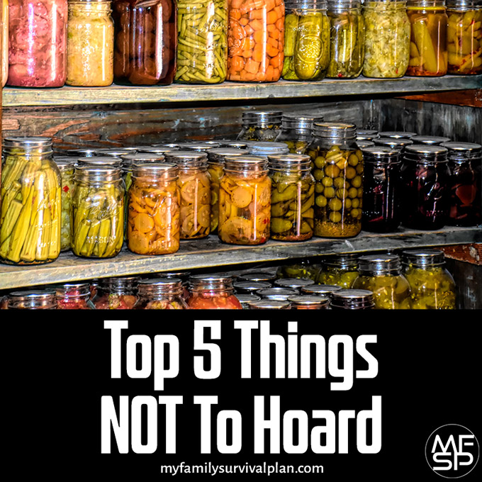 Top 5 Things NOT To Hoard