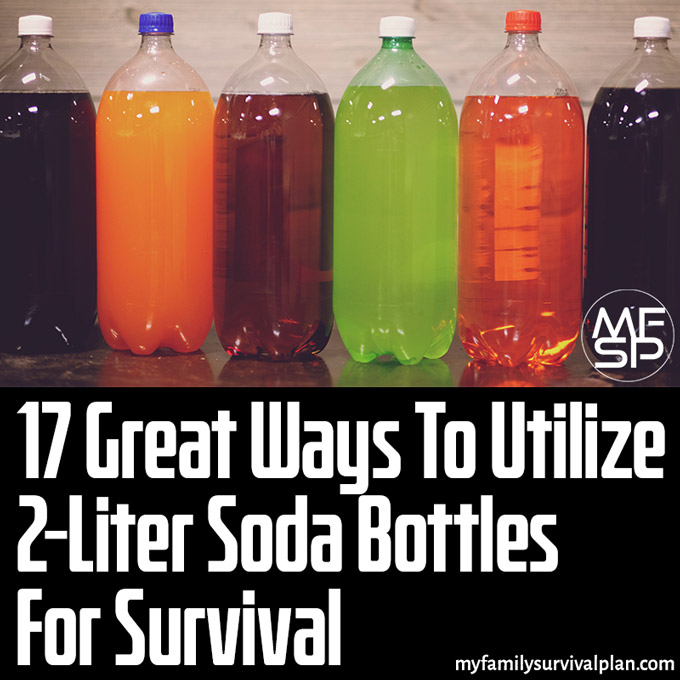 17 Great Ways To Utilize 2-Liter Soda Bottles For Survival