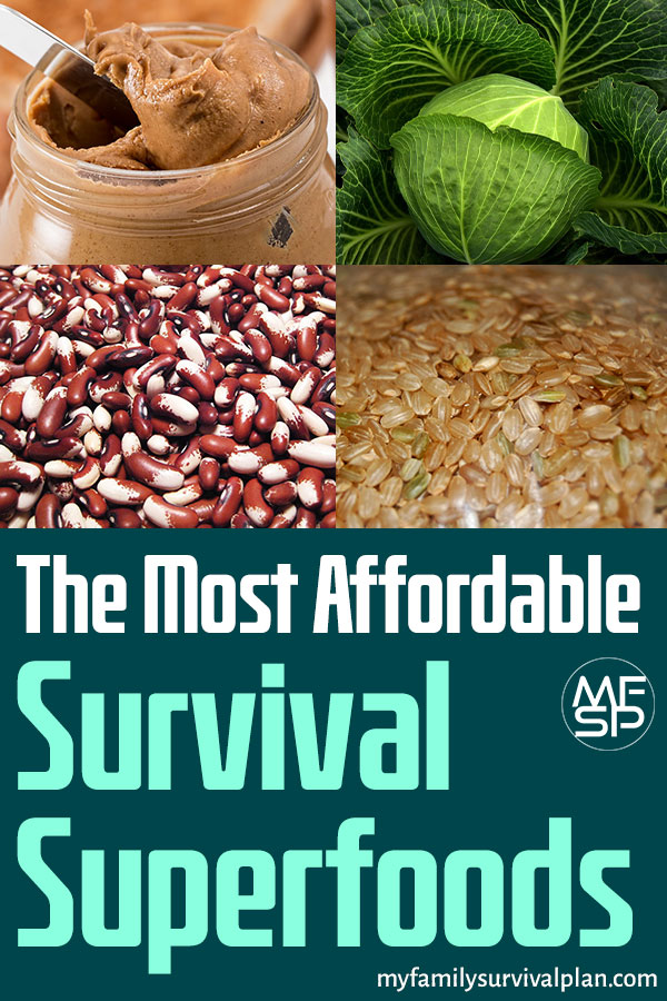 The Most Affordable Survival Superfoods