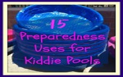 15 Preparedness Uses For Kiddie Pools