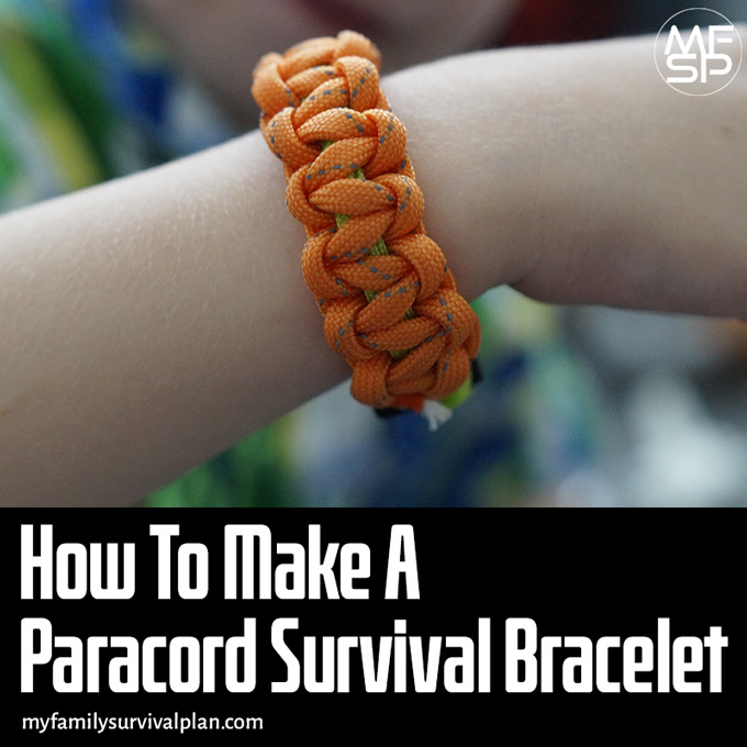 How To Make A Paracord Survival Bracelet