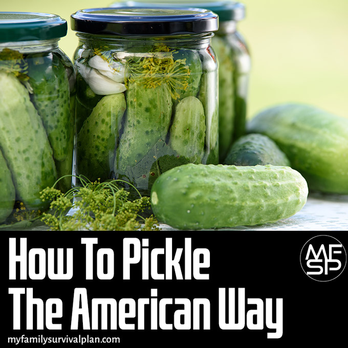 How To Pickle - The American Way