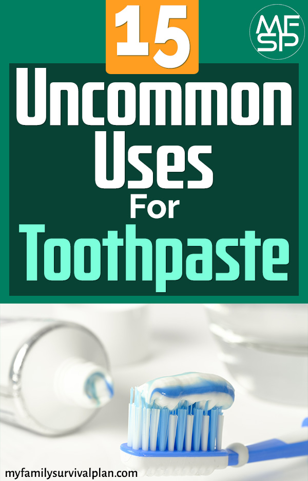 15 Uncommon Uses For Toothpaste